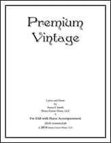 Premium Vintage SAB choral sheet music cover